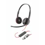 HP Poly Mustwire 3210 mono USB-C peakomplekt + USB-C/A adapter