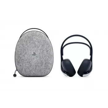 Sony PULSE Elite peakomplekt, juhtmevaba, peapaelaga, mängimiseks, Bluetooth, must, valge