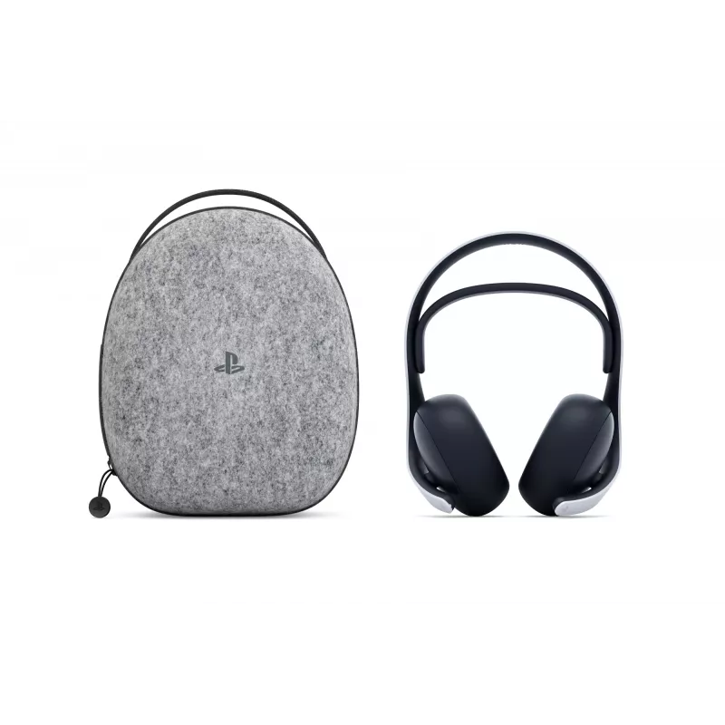 Sony PULSE Elite peakomplekt, juhtmevaba, peapaelaga, mängimiseks, Bluetooth, must, valge