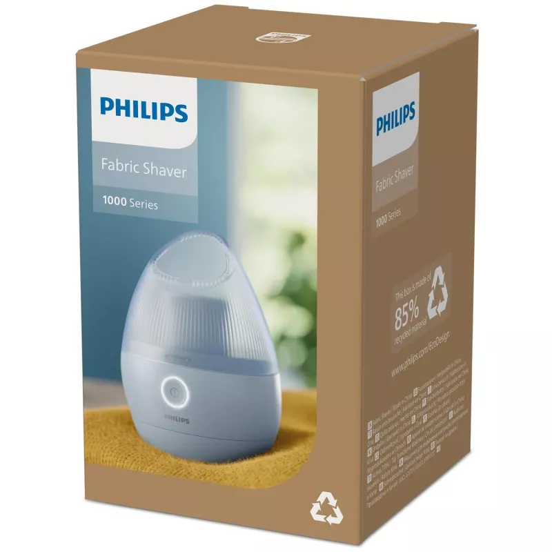 Rõivaharvester Philips GCA2100/20, sinine, roostevabast terasest terad, patareitoide, 90 min tööaeg