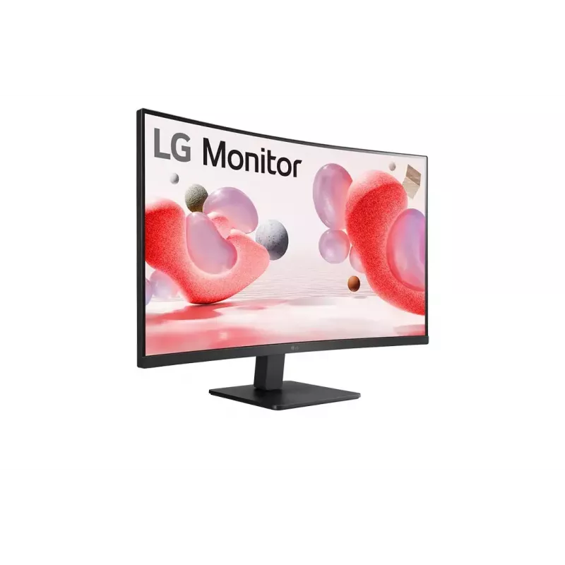 Monitor LG 32MR50C-B, 31,5-tolline Full HD (1920 x 1080), VA kumer paneel, 5 ms, 250 cd/m², 3000:1 kontrastsus, 178° vaatenurgad, must