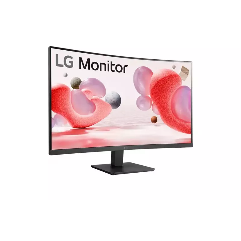 Monitor LG 32MR50C-B, 31,5-tolline Full HD (1920 x 1080), VA kumer paneel, 5 ms, 250 cd/m², 3000:1 kontrastsus, 178° vaatenurgad, must