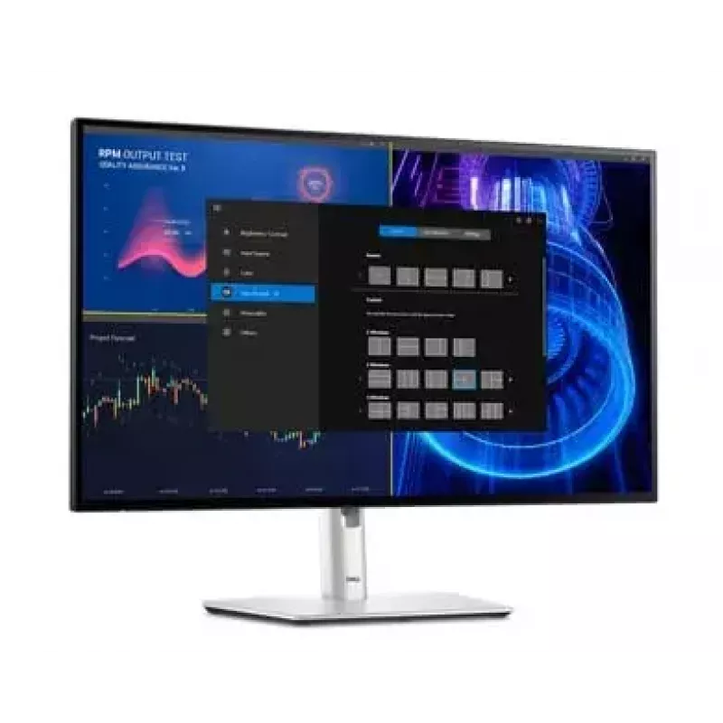 DELL UltraSharp U2724DE arvutimonitor 68,6 cm (27 tolli) 2560 x 1440 piksliga Quad HD LCD must, hõbedane