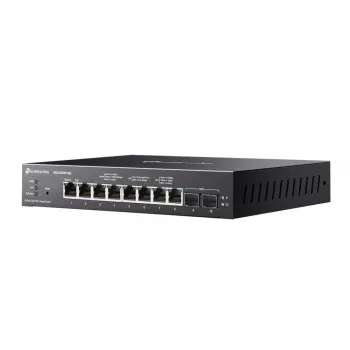 TP-Link Omada 8-pordiline 2.5GBASE-T ja 2-pordiline 10GE SFP+ nutikas lüliti 8-pordilise PoE+-ga
