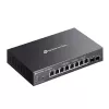 TP-Link Omada 8-pordiline 2.5GBASE-T ja 2-pordiline 10GE SFP+ nutikas lüliti 8-pordilise PoE+-ga