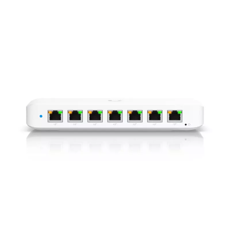 UBIQUITI NETWORKS UniFi Switch USW-Ultra-60W 8-port Gbe PoE+ Toitega Gbe++ Sisend 60W