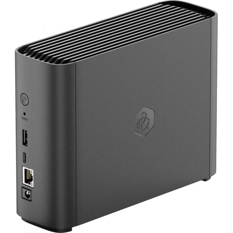 NAS-seade SYNOLOGY BeeStation BST150-4T — Realtek RTD1619B 1.7 GHz, 1 GB DDR4, 1× eelinstallitud 4TB ketas, Ethernet, must