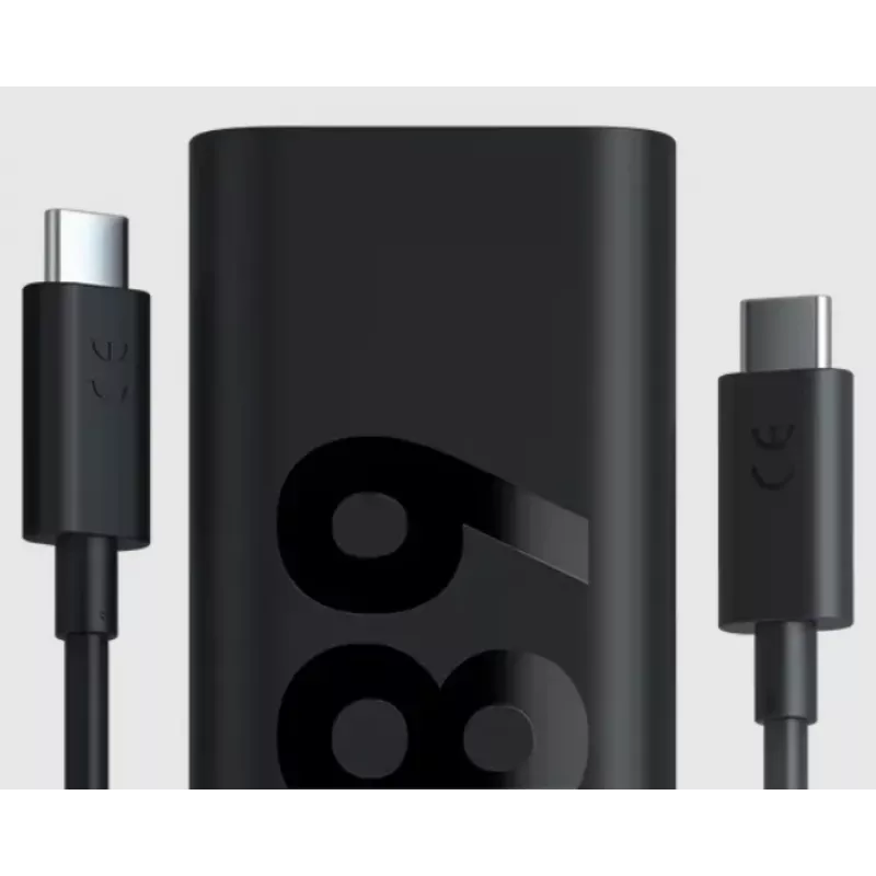 Siselaadur Lenovo ZG38C05739, 68 W, USB-C PD, 1 port, must, vahelduvvoolutoitega