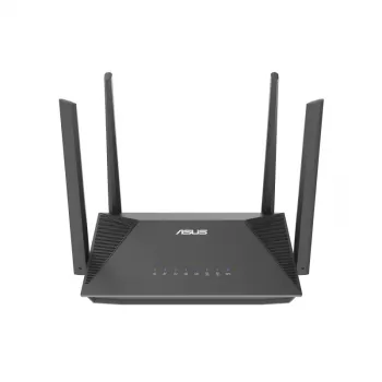 ASUS RT-AX52 AX1800 AiMesh juhtmevaba ruuter Gigabit Ethernet Kaheriba (2,4 GHz / 5 GHz) Must