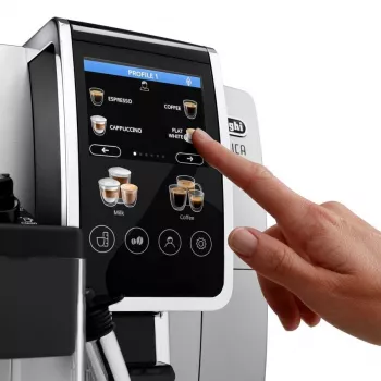 Kombineeritud espressomasin DeLonghi Dinamica Plus ECAM380.85.SB — 1,8 L veepaak, 300 g oanõu, 15 baari