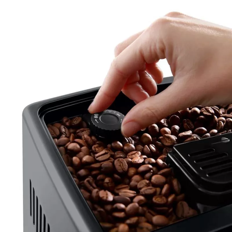 Kombineeritud espressomasin DeLonghi Dinamica Plus ECAM380.85.SB — 1,8 L veepaak, 300 g oanõu, 15 baari