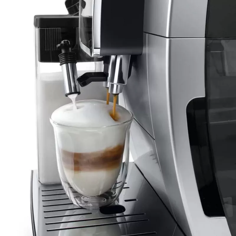 Kombineeritud espressomasin DeLonghi Dinamica Plus ECAM380.85.SB — 1,8 L veepaak, 300 g oanõu, 15 baari