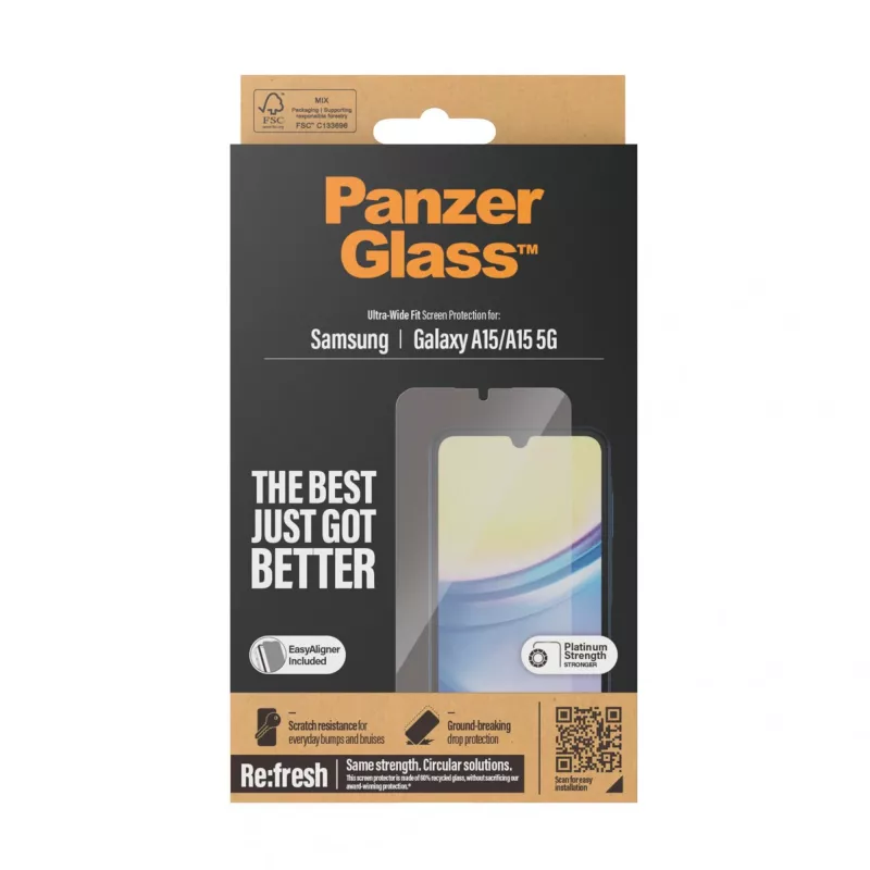 PanzerGlass 7349 mobiiltelefoni ekraani/tagakülje kaitse Läbipaistev ekraanikaitse Samsung 1 tk