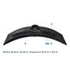 Samsung G95C arvutimonitor 124,5 cm (49 tolli) 5120 x 1440 pikslit Dual QHD LED must