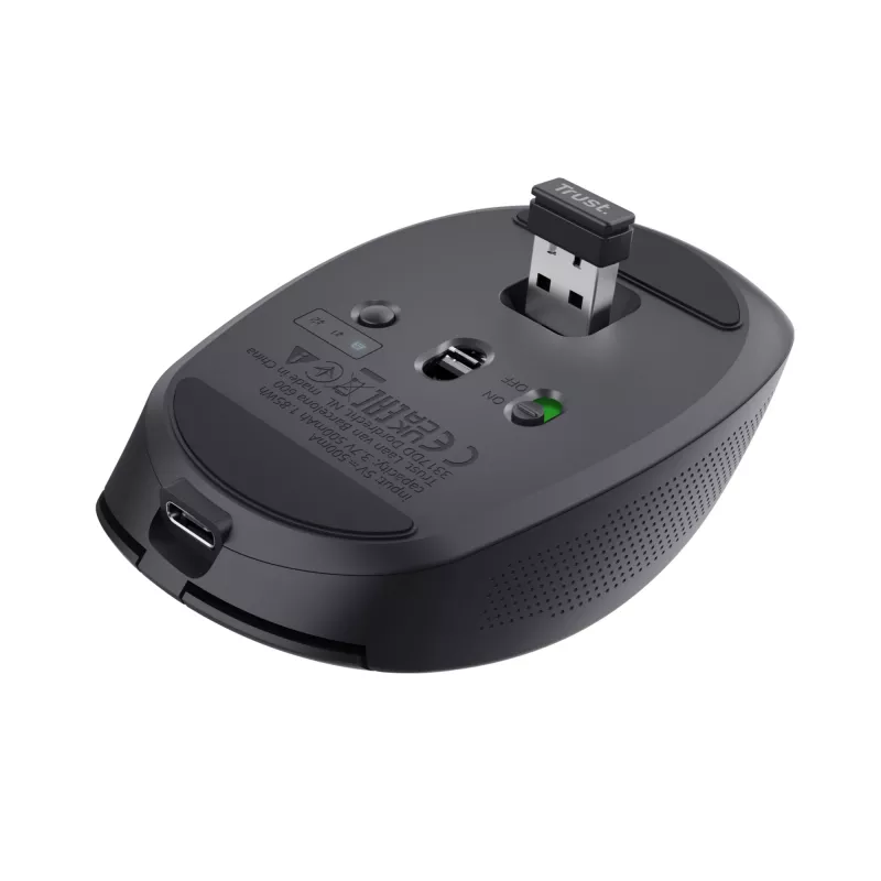 Trust Ozaa hiir Kontor Paremakäeline RF-juhtmevaba + Bluetooth Optiline 3200 DPI