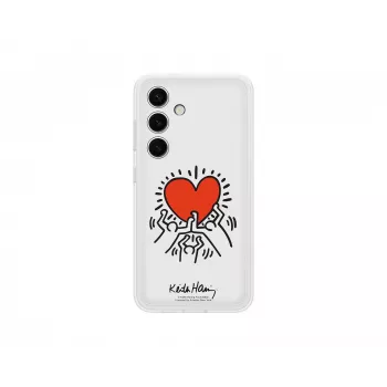 Samsung Suit ümbris Valge, ümbris, Samsung, Galaxy S24, 15.8 cm (6.2 tolli), Punane, Läbipaistev