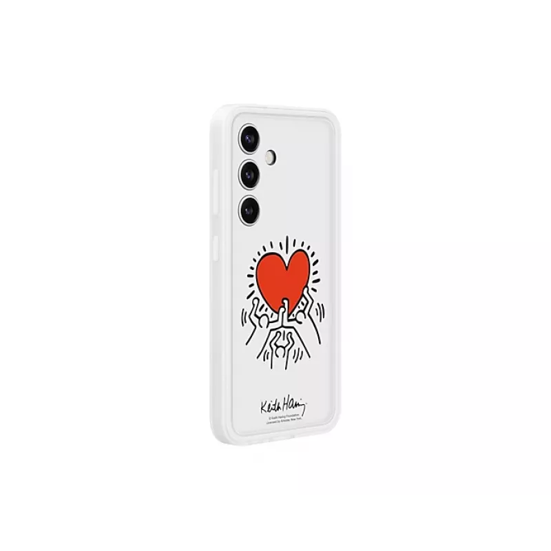 Samsung Suit ümbris Valge, ümbris, Samsung, Galaxy S24, 15.8 cm (6.2 tolli), Punane, Läbipaistev