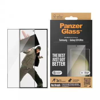 PanzerGlass® Ekraanikaitse Samsung Galaxy S24 Ultra | Ultra-Wide Fit koos EasyAligneriga