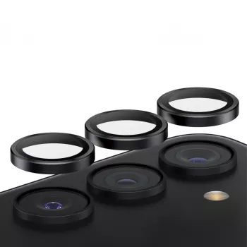 PanzerGlass® Hoops® Kaamera objektiivi kaitseklaas Must Samsung Galaxy S24 | S23 | S23+