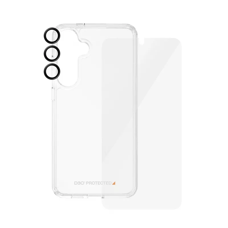 PanzerGlass ® 3-in-1 kaitsekomplekt Samsung Galaxy S24+ | Ultra-Wide Fit koos EasyAligneriga