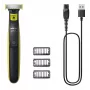Fooliumraseerija Philips Norelco OneBlade QP2724/10 — fooliumraseerija, 1 tera, USB kaudu laetav, märjaks & kuivaks kasutamiseks, pestav, 45 min tööaeg, hall/lubiroheline