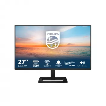 Philips 1000 seeria 27E1N1600AE/00 arvutimonitor 68,6 cm (27 tolli) 2560 x 1440 pikslit Quad HD LCD must