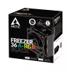 ARCTIC Freezer 36 A-RGB (Must) Mitmekülgne torn-CPU-jahuti A-RGB-ga