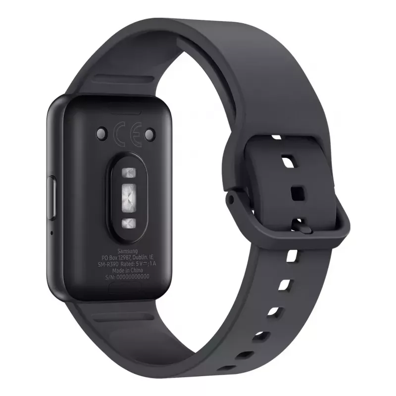 Nutikell Samsung Galaxy Fit3 — ristkülikukujuline alumiiniumkorpus 40 mm, 1,6 tolli AMOLED, pulss, baromeeter, 5 ATM, Bluetooth 5.3, 208 mAh