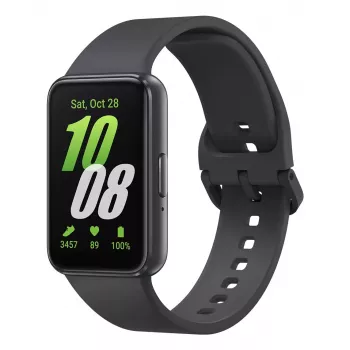 Nutikell Samsung Galaxy Fit3 — ristkülikukujuline alumiiniumkorpus 40 mm, 1,6 tolli AMOLED, pulss, baromeeter, 5 ATM, Bluetooth 5.3, 208 mAh