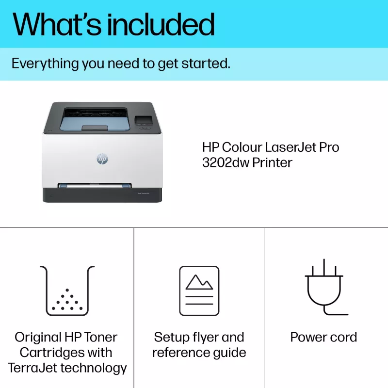 HP Color LaserJet Pro 3202dw, Laser, Värviline, 600 x 600 DPI, A4, 25 ppm, Kahepoolne printimine