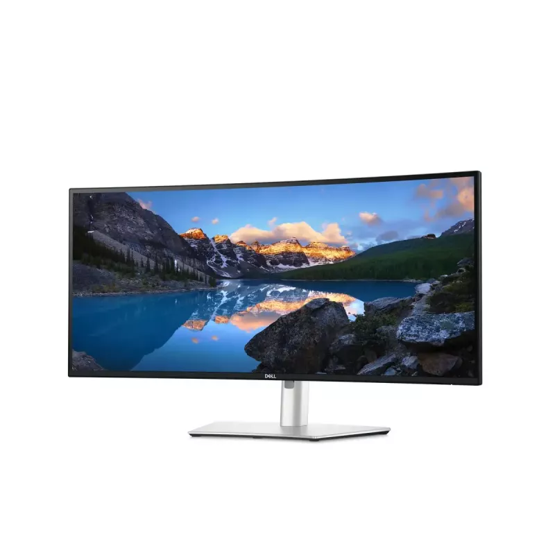 DELL UltraSharp U3425WE arvutimonitor 86,7 cm (34,1 tolli) 3440 x 1440 pikslit Wide Quad HD LCD must, hõbedane