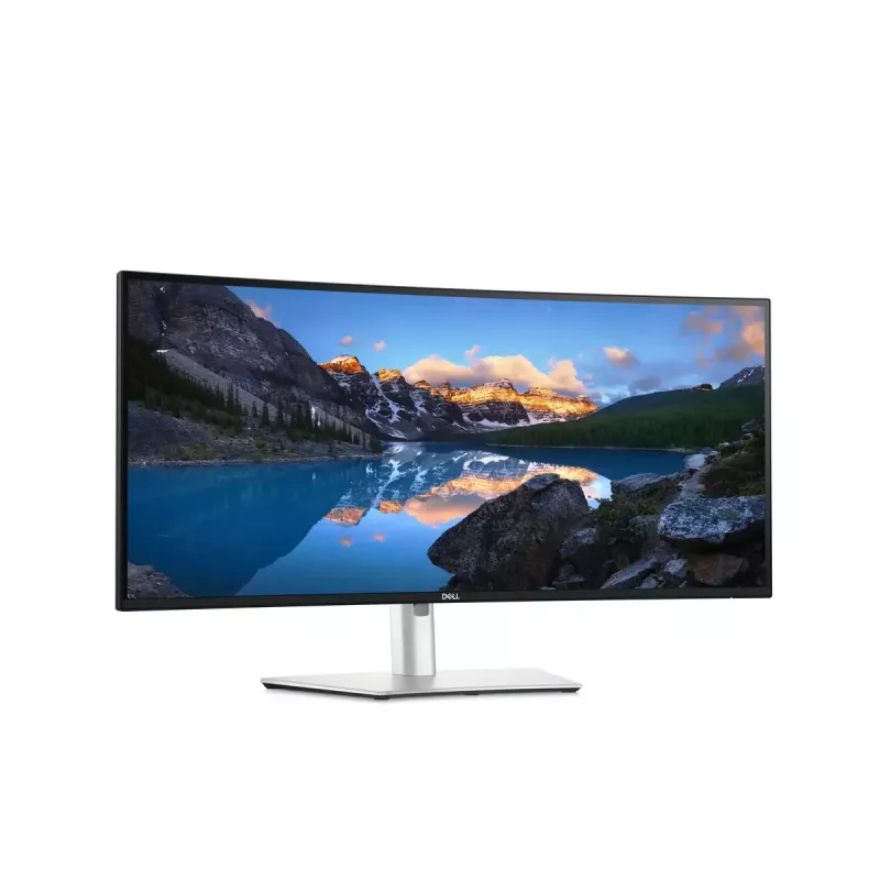 DELL UltraSharp U3425WE arvutimonitor 86,7 cm (34,1 tolli) 3440 x 1440 pikslit Wide Quad HD LCD must, hõbedane