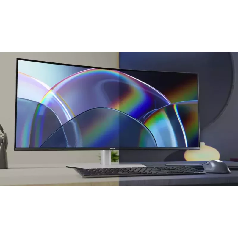DELL UltraSharp U3425WE arvutimonitor 86,7 cm (34,1 tolli) 3440 x 1440 pikslit Wide Quad HD LCD must, hõbedane