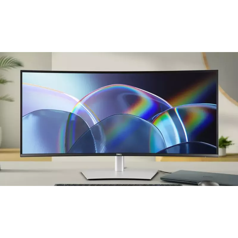 DELL UltraSharp U3425WE arvutimonitor 86,7 cm (34,1 tolli) 3440 x 1440 pikslit Wide Quad HD LCD must, hõbedane
