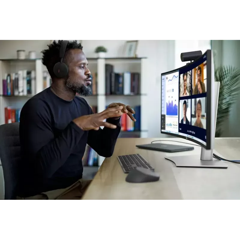 DELL UltraSharp U3425WE arvutimonitor 86,7 cm (34,1 tolli) 3440 x 1440 pikslit Wide Quad HD LCD must, hõbedane