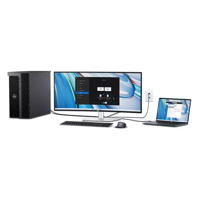 DELL UltraSharp U3425WE arvutimonitor 86,7 cm (34,1 tolli) 3440 x 1440 pikslit Wide Quad HD LCD must, hõbedane