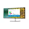 DELL UltraSharp U3425WE arvutimonitor 86,7 cm (34,1 tolli) 3440 x 1440 pikslit Wide Quad HD LCD must, hõbedane