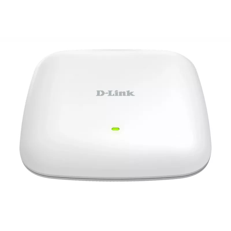 D-Link AX3000 Wi-Fi 6 kaheribaline PoE pääsupunkt, 2.4 GHz, 5 GHz, 3000 Mbit/s, SNMP, SNMPv2, SNMPv3, WEP, WPA, WPA2, WPA3, 10,100,1000,2500 Mbit/s