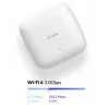 D-Link AX3000 Wi-Fi 6 kaheribaline PoE pääsupunkt, 2.4 GHz, 5 GHz, 3000 Mbit/s, SNMP, SNMPv2, SNMPv3, WEP, WPA, WPA2, WPA3, 10,100,1000,2500 Mbit/s
