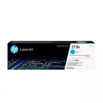 HP 219A Tsüaan originaalne LaserJet toonerikassett, 1200 lehekülge, Tsüaan, 1 tk