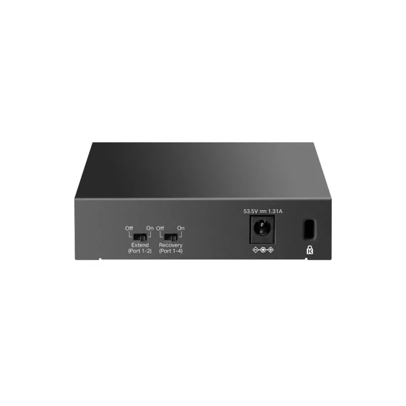 TP-LINK LiteWave 5-pordiline Gigabit lauakommutaator 4-pordilise PoE+-ga (5x Gigabit, 4 PoE+, 65 W PoE eelarve)