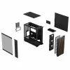 PC korpus Fractal Design North XL Midi Tower Must