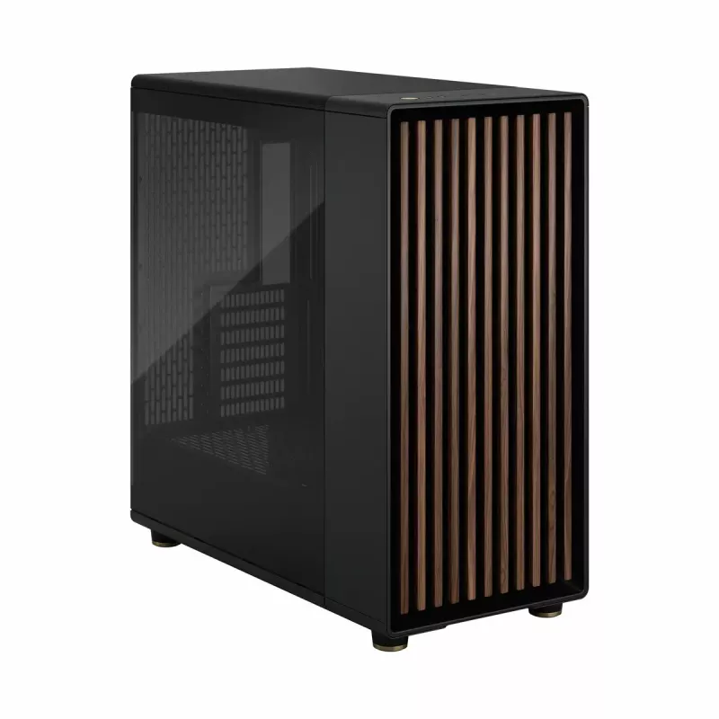 PC korpus Fractal Design North XL Midi Tower Must