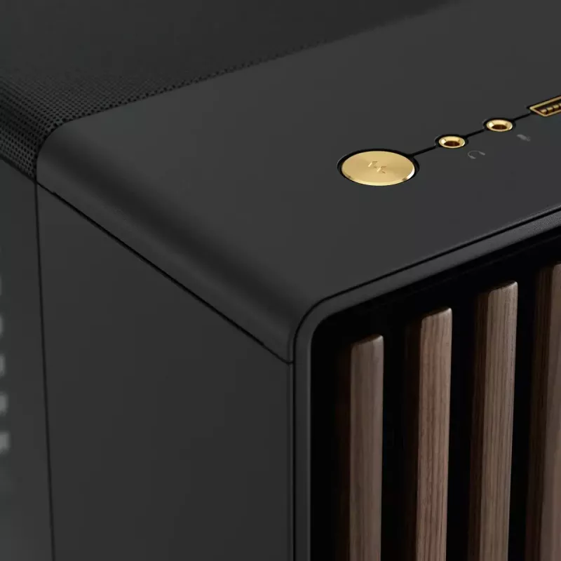 PC korpus Fractal Design North XL Midi Tower Must