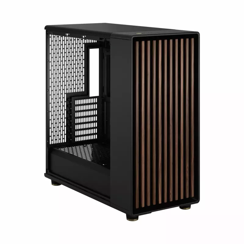 PC korpus Fractal Design North XL Midi Tower Must