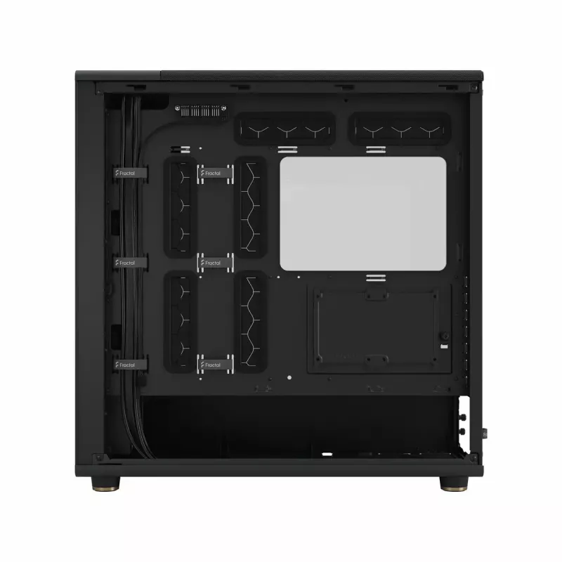 PC korpus Fractal Design North XL Midi Tower Must