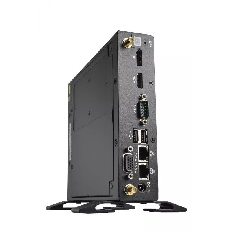 Shuttle XPC slim Barebone DS50U, Intel Celeron 7305, 2x LAN (1x 2.5Gbit ,1x 1Gbit), 1xCOM,1xHDMI,1xDP, 1x VGA, ventilaatorita, 24/7 pidev töö