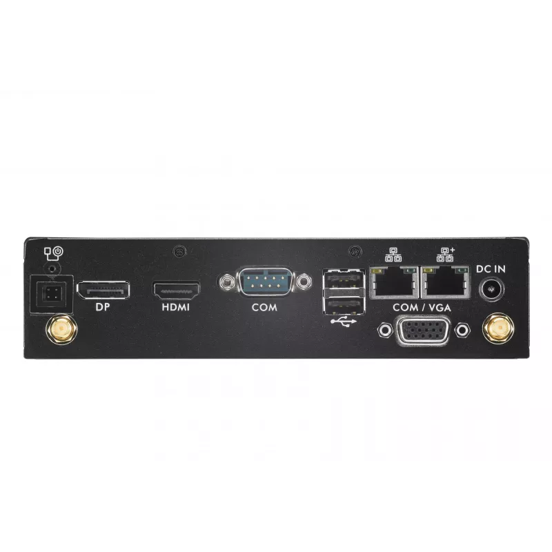 Shuttle XPC slim Barebone DS50U, Intel Celeron 7305, 2x LAN (1x 2.5Gbit ,1x 1Gbit), 1xCOM,1xHDMI,1xDP, 1x VGA, ventilaatorita, 24/7 pidev töö