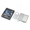 Shuttle XPC slim Barebone DS50U, Intel Celeron 7305, 2x LAN (1x 2.5Gbit ,1x 1Gbit), 1xCOM,1xHDMI,1xDP, 1x VGA, ventilaatorita, 24/7 pidev töö