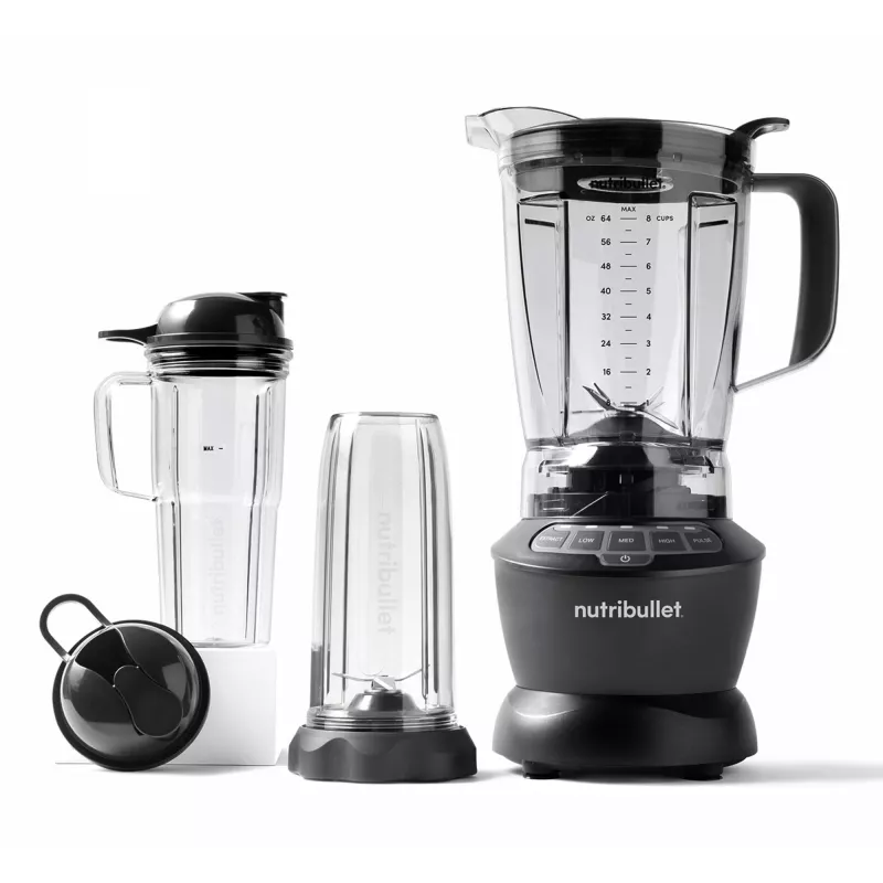 Lauaplaadur NUTRIBULLET NBF500DG — 1,9 L kann, 1200 W, jääpurustus, hõbedane